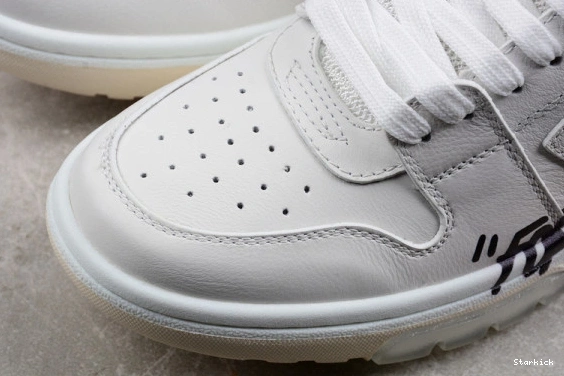 Leather Office O-W Low-top Sneakers Of Out 0708